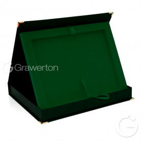 SAMETI case for 12x15' plaque horizontal green