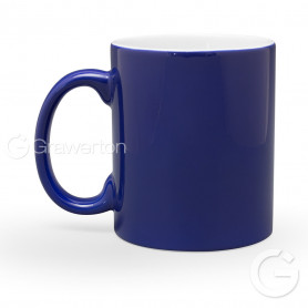 Magic glossy mug blue