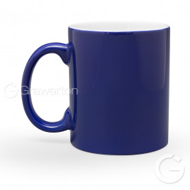 Magic mug for sublimation blue glossy