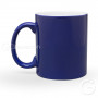 Magic glossy mug blue