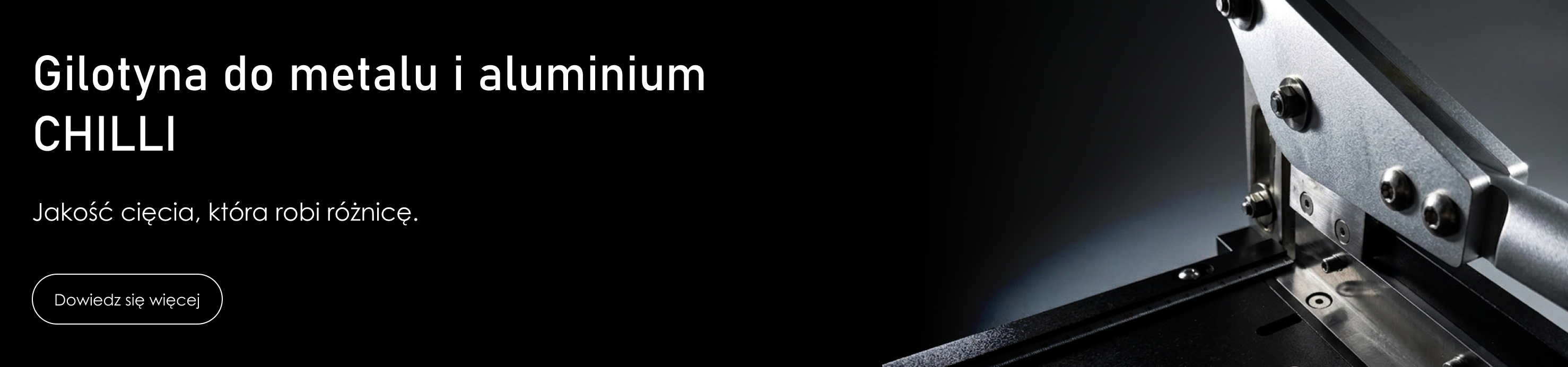  Gilotyna do cięcia metalu i aluminium 
